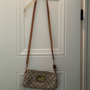 100% Authentic Louis Vuitton “Eva” Crossbody Bag.